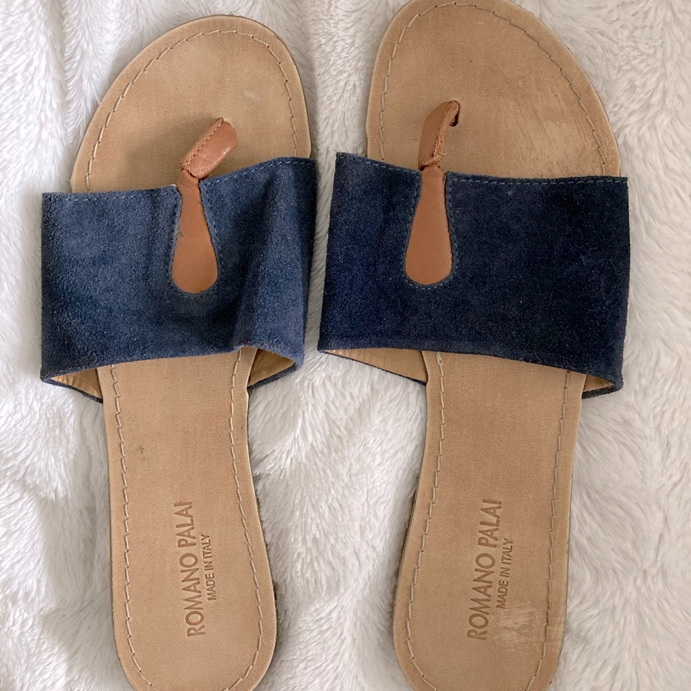 Romani Palai suede sandals